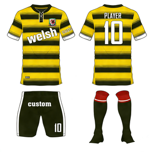 Set di pantaloncini da maglia per bambini con Logo personalizzato per bambini divise da <span class=keywords><strong>calcio</strong></span> per ragazze e ragazzi - Product Image 4