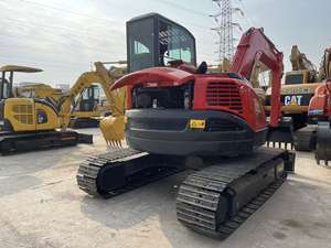 Mini-excavatrice sur chenilles d'occasion Yanmar Vio55 Vio75 Vio80 à bas prix, composants principaux, usage agricole et domestique, en stock, en promotion - Product Image 2