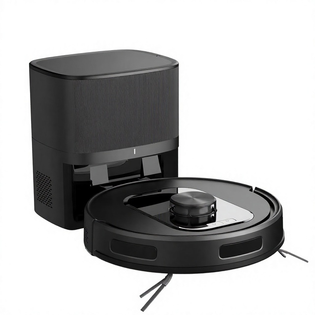 Robot Vacuum Cleaner with Self Emptying Station 8000Pa LiDAR Navigation 2 in 1 Sweep Mop Robot Vacuum Cleaner