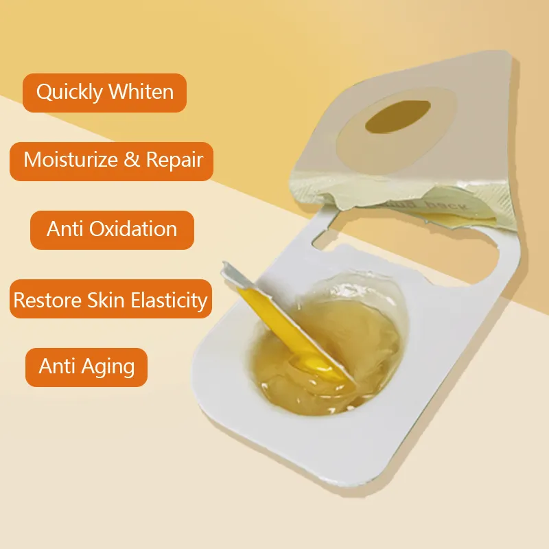 Facial Shrink Pores Repair Skin Sleeping Egg Face Mask Whitening Moisturizing Egg Face Pack Natural Egg Mask