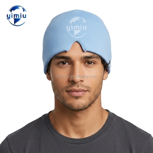 Elastic Fabric PVC <strong>Hot</strong>/<strong>Cold</strong> Compress Headache Relief Headband Eco-friendly Gel Reusable Customized Size Reducing Fever - Product Image 5