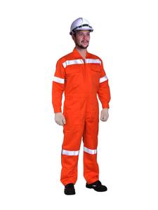Último diseño europeo lucha contra incendios rojo reflectante ignífugo ropa de trabajo Mono resistente al fuego - Product Image 2