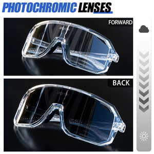 <span class=keywords><strong>Gafas</strong></span> de Sol Fotocromáticas <span class=keywords><strong>KAPVOE</strong></span>, <span class=keywords><strong>Gafas</strong></span> de Ciclismo con Montura Transparente, Estilo Moderno, <span class=keywords><strong>Gafas</strong></span> de Ciclismo con Lentes - Product Image 2