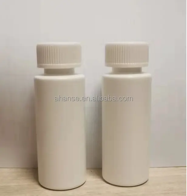 Bottiglia di plastica vuota da 60ml di alta qualità per la crescita dei capelli soluzione al 5% con tappo e contagocce