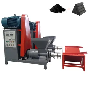 Easy To Install And To Maintain Rice Husk Sawdust Briquetting Machine Extrudung Machine Charcoal