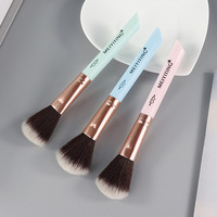 Set kuas Makeup 7 potong, peralatan rias tekstur bulu lembut