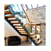 Escalier flottant préfabriqué de bonne qualité et facile à installer, fournisseur chinois