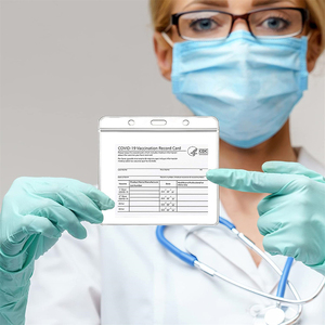 Nhà Máy Giá nhựa rõ ràng mềm PVC thẻ tên ngang trong suốt <span class=keywords><strong>ID</strong></span> Tên thẻ chủ huy hiệu - Product Image 4