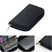Sac de rangement pour cartes mémoire, étui de transport, porte-cartes, 22 emplacements pour cartes CF/SD/SD/MS/DS, accessoires de jeu, boîte pour cartes mémoire