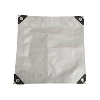 Million 100g Bâche PE imperméable 1.8*90m couleur argent, bâche PE imperméable pour camion, tissu de couverture de voiture, rouleaux de bâche tissée en polyéthylène