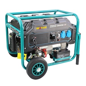 Nouveau modèle de générateur à essence portable et silencieux, avec roues et poignée, 2,5 kw, 2,8 kw, 3kw, 7,5 hp - Product Image 1