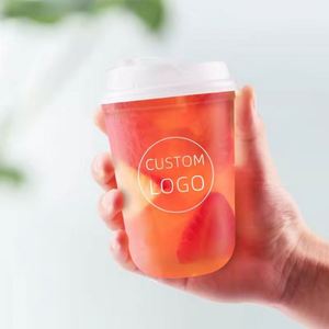 แก้วพลาสติกใสแบบใช้แล้วทิ้ง PP เกรดอาหาร ขนาด 90 มม. ความจุ 16 ออนซ์ รุ่น U Cup สำหรับเครื่องดื่มร้อน ชานมไข่มุก น้ำผลไม้ กาแฟ ยอดนิยม - Product Image 1