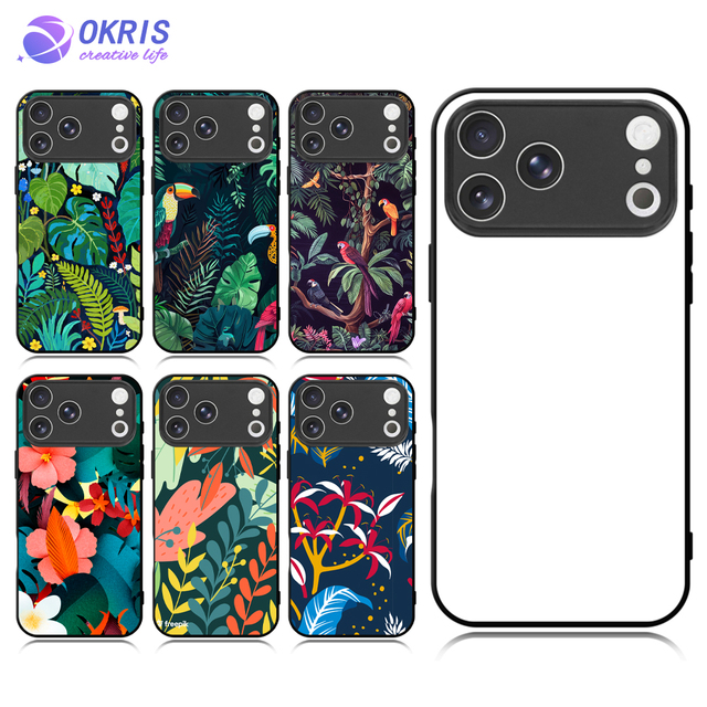 Bulk TPU Sublimation Blanks Phone Case for iPhone 17 Pro Max DIY Custom Full Protection Custom Phone Cover for iPhone 17 Pro/Air