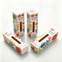 Produit de maquillage Brillant à lèvres Rouge à lèvres Boîte-cadeau Boîtes à cosmétiques en papier personnalisées Boîtes d'emballage en papier couché pour les soins de la peau