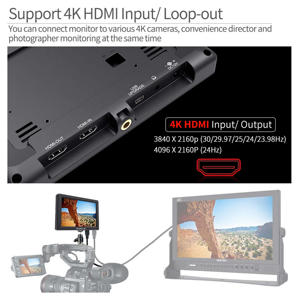 FEELWORLD T756 7 "IPS HDMI Cámara Monitor <span class=keywords><strong>Bucle</strong></span> de salida de entrada, FHD 1920x1200, Zoom de píxeles, Soporta 4K, Descuento a granel - Product Image 4