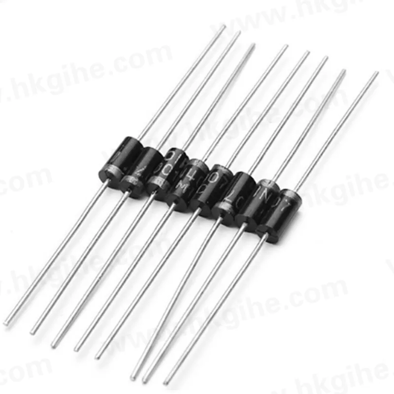 Vente chaude 100PCS 1N4007 4007 1A 1000V DO-41 Diode Redresseur IN4007 puissance diodo retificador electronica componentes pour les grossistes