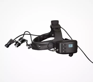 Lampu Kepala LED Nirkabel + Kamera HD 1080P Profesional Medis