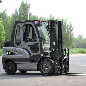 Kompakt Warehouses1-3TonElectric Forklift için yerden tasarruf, dar elektrikli Forklift - Product Image 1