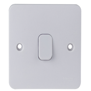 リッセ - リトラクティブプレート 1ギャング 2ウェイ 10A ホワイト 新品 純正 スポットPLC - Product Image 1