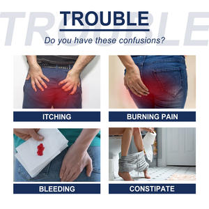 OEM Removedor De Hemorróidas Creme Pilhas Internas Extrato Herbal Aliviar Anal Ânus Inchaço Sangramento Gel Remoção Hemorróidas C - Product Image 3