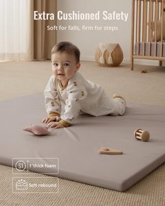 Alfombra de Juego para Niños Pequeños, Ecológica, Suave, Moderna, Impermeable, Alfombra de Gateo para Sala de Estar, Cuarto de Juegos, Dormitorio, Muebles Infantiles - Product Image 3