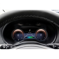 Tableau de bord numérique LCD de haute résolution de 10,25 pouces pour Mercedes Benz Vito 2016-2023 Noir Yuefu BCWT