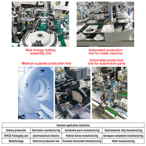 Système <span class=keywords><strong>de</strong></span> monorail à rail courbé Zhenji V50mm, guidage 80kg, convoyeur circulaire pour ligne d'assemblage <span class=keywords><strong>de</strong></span> modules ECU - Product Image 3