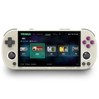RYJ Trimui Smart Pro Pocket Console de jeu portable 4.96 pouces IPS 1280x720 écran 5000mAh 6 + heures rétro Portable jeu vidéo Wi-Fi