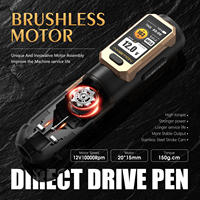 Ambitieus Vibe 2.5/3.5/4.0/4.5mm slaglengte borstelloze motor professionele direct drive draadloze tattoo pen machine voor artiesten lichaamskunst