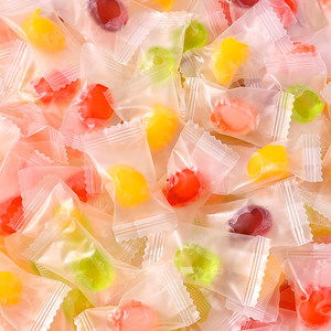 Bonbons gélifiés aux fruits pelables en gros, sucrés et acidulés, à mâcher, certifiés Halal, saveurs <span class=keywords><strong>banane</strong></span> et framboise bleue, sachet personnalisé pour fournisseur - Product Image 2