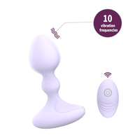GINYA Vibrierender Anal stecker Weibliches Anal spielzeug Smart APP Control Flüssige Silikon vibratoren Sexspielzeug für Paare Adult Butt Toys