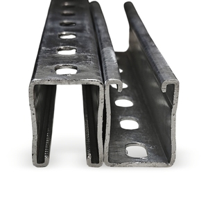 Thép cán nguội đục lỗ kênh kim loại xây dựng kích thước tiêu chuẩn gi mạ kẽm strut rãnh kênh - Product Image 3