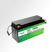 Penjualan langsung dari pabrik baterai kualitas tinggi 100ah 120ah 150ah 200ah 250ah 12v Lithium 12V 150Ah LiFePO4 Battery