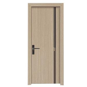 Puerta Interior de Diseño Moderno de Alta Calidad a Bajo Precio, Puerta Corredera de Madera Natural Sólida para Entrada con Marco Acabado - Product Image 1