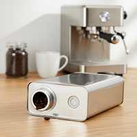 Boîte carrée en métal personnalisée en usine 115*60*105mm couleur d'emballage de poudre de café Matcha poivre de qualité alimentaire personnalisable