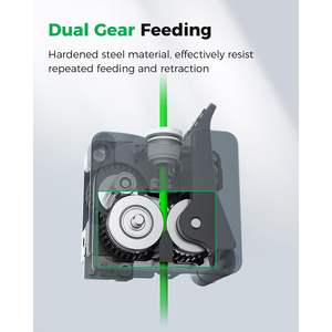 Kit de Extrusora Creality K2 Plus, Plástico de Alta Dureza, Engranajes Dobles, Alimentación Suave, Accesorios para Impresora 3D - Product Image 4