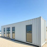 Maison préfabriquée modulaire en conteneur, personnalisable pour les applications résidentielles, commerciales, de bureaux/boutiques, camps de travailleurs, chantiers