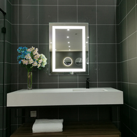 Usine produire montage mural intelligent salle de bain capteur tactile désembueur lumière CCT3000k-6000k 2436/3636 hôtel Membrane moderne Led miroir