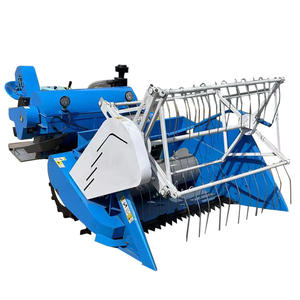 Nueva Mini cosechadora segadora para arroz, cacahuete, ensilaje, paja de algodón, caña de azúcar, <span class=keywords><strong>ajo</strong></span>, soja, grano, té, engranaje de cosecha, motor central - Product Image 4