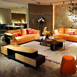 Design a blocchi <span class=keywords><strong>di</strong></span> colore Beige e rosso <span class=keywords><strong>di</strong></span> lusso casalingo <span class=keywords><strong>di</strong></span> prima scelta per l'arredamento morbido <span class=keywords><strong>di</strong></span> fascia alta in soggiorno appartamento dell'hotel - Product Image 2