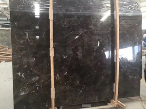 Trung Quốc Đá Cẩm Thạch Đen Và Vàng <span class=keywords><strong>Marron</strong></span> Emperador Đá Cẩm Thạch Đen Với Tĩnh Mạch Vàng - Product Image 2