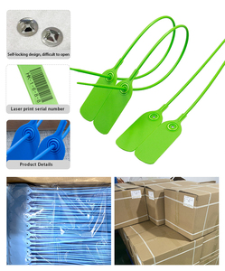 ZL-600 Scellé inviolable jetable en PP <span class=keywords><strong>de</strong></span> type extensible, adapté aux sacs <span class=keywords><strong>de</strong></span> billets bancaires/urnes <span class=keywords><strong>de</strong></span> vote - Product Image 5