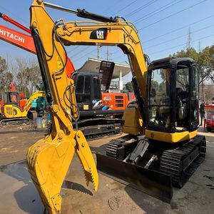 Excavatrice d'occasion de 8 tonnes CAT 308D 306D 308B 308C 308E, machine de terrassement hydraulique à chenilles d'occasion pour la construction - Product Image 2