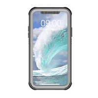 Coque de téléphone transparente 3 en 1 360° pour iPhone 14 14 Pro, protection intégrale, antichoc, avec protection d'écran