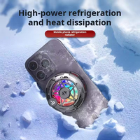 Radiateur de téléphone portable K20 pour le gaming, semi-conducteur magnétique et refroidissement par air, affichage numérique, lumières RGB, Genshin Impact Live
