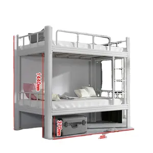 Bunk beds commercial steel bed double decker bed for adults and students litera para adultos