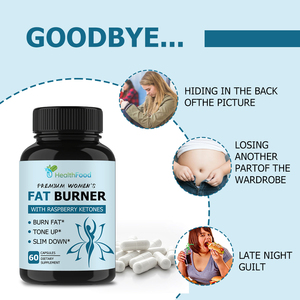 Wholesale Fat Burner for Women Capsules with Apple Cider Vinegar Support Skin Body Management Enhance Composition Capsules - Product Image 4