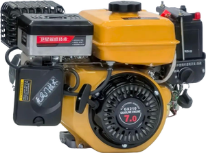Motore a Benzina Carbin R210 212cc Monocilindrico a 4 Tempi con Cabina, Azionamento Remoto, 4.1kW per Kit Macchine da Costruzione - Product Image 2