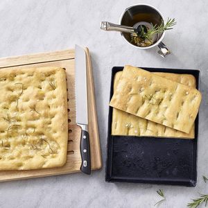 Set di teglie rotonde per pizza da 32 cm, teglia antiaderente con bordo basso per utensili da pizza - Product Image 4