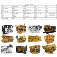 IZUMI Original Cat Engine assy 3306 3208 3304 3408 3066 3116 3046 3054 3034 Ensemble de moteur Diesel pour pelle Caterpillar